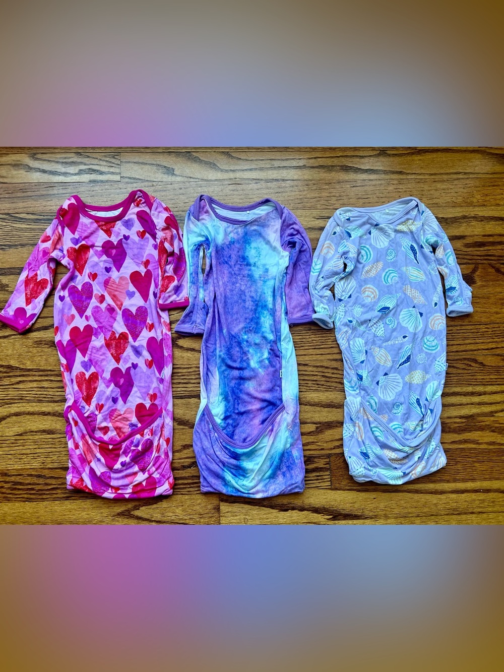 Little Sleepies baby gowns (3)